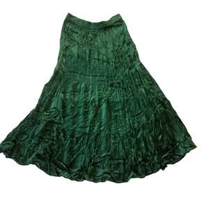 Vintage Asapo Crushed Velvet Skirt